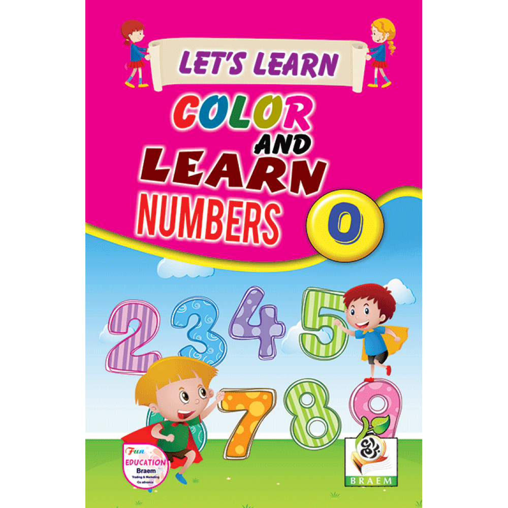 Let's Learn colour & Learn Numbers 0 