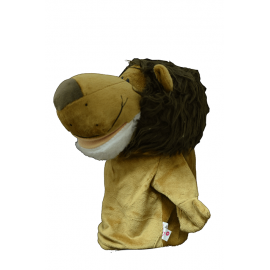 عرائس يد حيوانات فرو فاخرة  بفم صيني