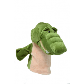 عرائس يد حيوانات فرو فاخرة  بفم صيني