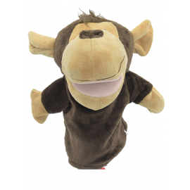 عرائس يد حيوانات فرو فاخرة  بفم صيني