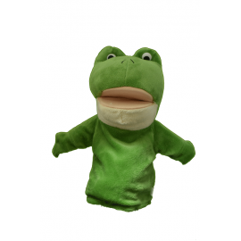 عرائس يد حيوانات فرو فاخرة  بفم صيني