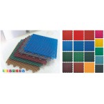 أرضيات بلاستيك لدورة المياه 25سم ×25سم× 1.30سم  