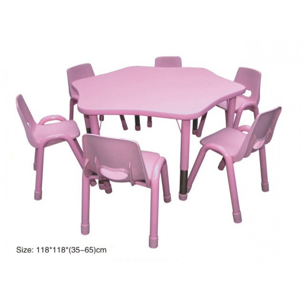 طاولة نجمة خشب