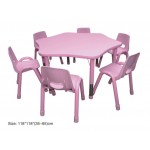 طاولة نجمة خشب