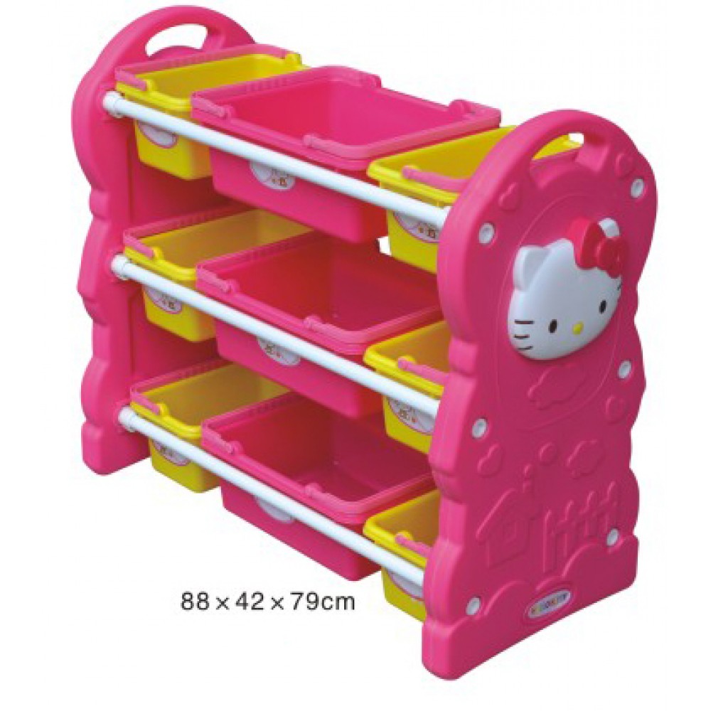 وحدة تخزين بلاستيك سلة القطة