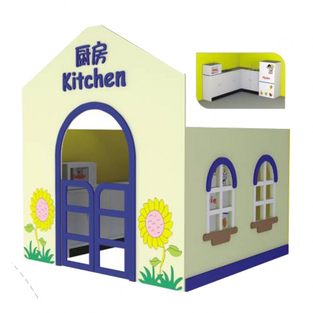 مبنى المطبخ الخشبى