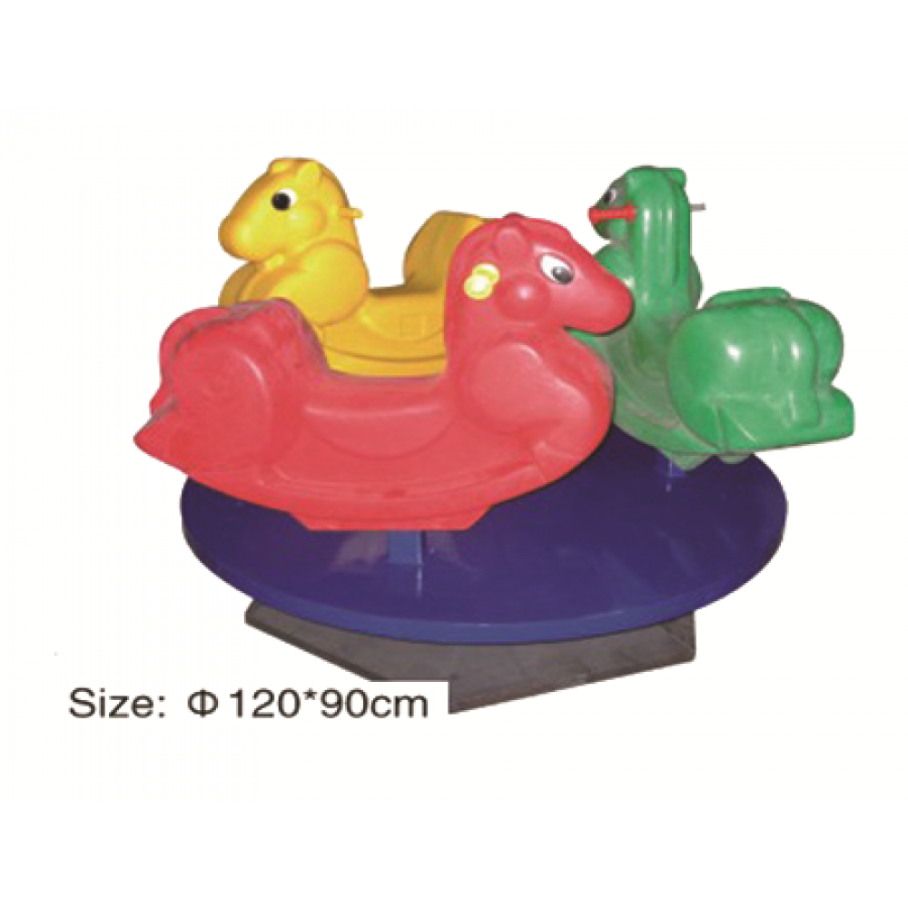 أرجوحة دائرية حديد 3 شكل   