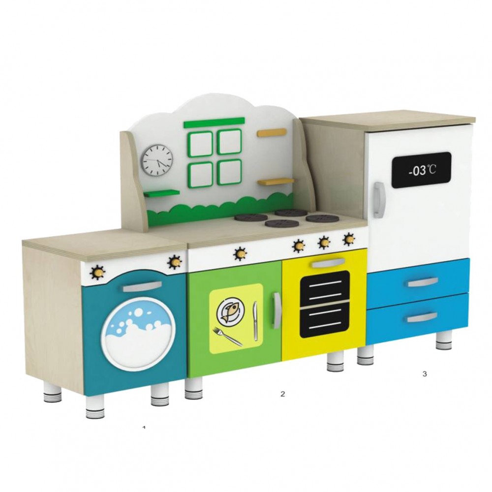 مطبخ كامل حديث 3 قطع