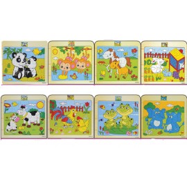 بازل صغير منوع بصورة 8 اشكال